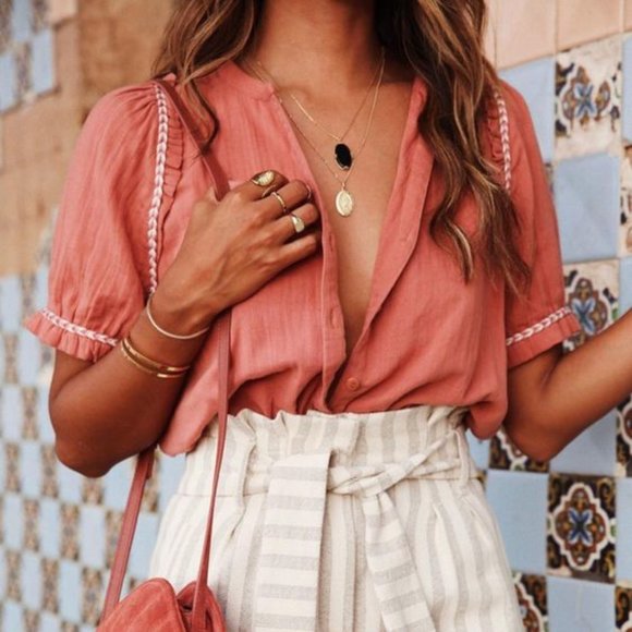 Sezane Tops - Sezane Wanda Blouse